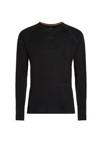 Merinounterwäsche Icebreaker Merino 200 Zoneknit L/S Crewe Herren (Gr M |schwarz)