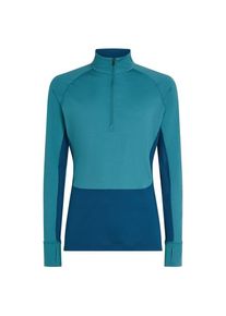 Icebreaker Merino 200 Zoneknit L/S Half Zip Merinounterwäsche Herren (Gr XL |türkis)