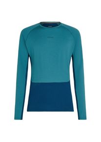 Icebreaker Merino 200 Zoneknit L/S Crewe Merinounterwäsche Herren (Gr XXL |türkis)
