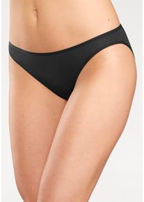Lascana Damen Bikinislip "aus hochwertiger Modal-Qualität", Gr. 36, schwarz, Obermaterial: 94% Modal (TENCEL), 6% Elasthan, unifarben, Unterhosen