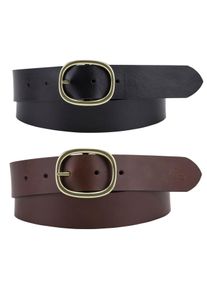 Levi's LEVI'S Damen Ledergürtel "ARLETHE GÜRTEL", braun, Basic,casual,modisch, Gr. 75, unifarben, Leder, Gürtel, ARLETHA REVERSIBLE BELT