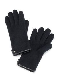 Peter Hahn Roeckl - Handschuhe, schwarz, Gr. 7 - Schurwolle