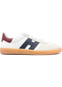 Hogan Low-Top Sneaker - Heren Cool Sneaker Wit/Blauw/Rood - Gr. UK_11 - in Wei&szlig; - f&uuml;r Damen