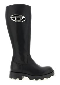Diesel Stiefel - 'D-Hammer' Boots - Gr. 39 (EU) - in Schwarz - f&uuml;r Damen