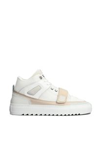 Mason Garments Low-Top Sneaker - Firenze Mid Sneakers - Gr. 45 (EU) - in Wei&szlig; - f&uuml;r Damen