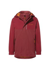 Vaude Caprea 3in1 Jacket Doppeljacke Kinder (Gr 110/116 |rot |wasserdicht)