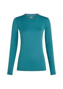 Icebreaker 200 Oasis L/S Crewe Merinounterwäsche Women (Gr S |türkis)