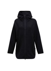 Peak Performance Pile Long Zip Fleecejacke Women (Größe XL |schwarz)
