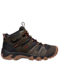 Keen Headout Mid WP Wanderschuhe Herren (Gr 40,5 |schwarz/braun |wasserdicht)
