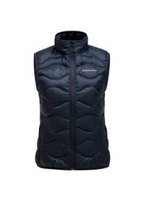 Peak Performance Helium Down Vest Daunenweste Damen Wandern (Gr S |blau/schwarz)