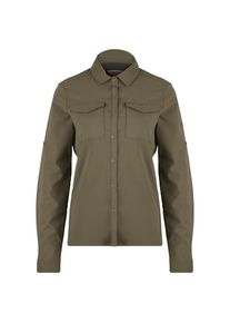 Bluse Craghoppers Nosilife Pro Langarm Bluse V Damen (Gr 34 |oliv)