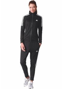 adidas Performance Große Größen Trainingsanzug Gr. L schwarz gestreift für Damen