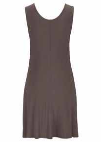 Lascana Große Größen Strandkleid Gr. 54 braun für Damen