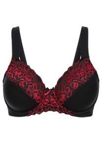 Große Größen Bügel-BH Gr. 85C schwarz von sheego für Damen