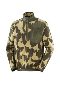 Salomon Chroma Fleeceshirt Herren - grün - Gr. XL - Polyester