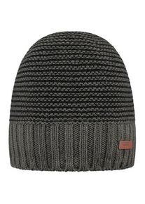Barts Davido Mütze Herren (Gr One Size |grau/schwarz)