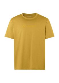 Vaude Logo T-Shirt II T-Shirt Herren (Gr L |beige/gelb)