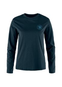 Fjällräven Fjällräven 1960 Logo T-Shirt L/S Longsleeve Damen (Gr XS |blau)
