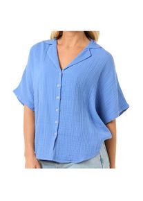 Rip Curl Premium Surf S/S Shirt Bluse Women (Gr L |blau)