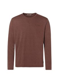 Vaude Rosemoor L/S T-Shirt III Longsleeve Men (Größe M |braun)