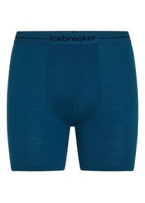 Kurze Unterhose Icebreaker Anatomica Long Boxers Herren (Gr XXL |blau)