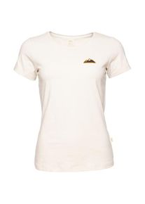 T-Shirt Chillaz Gandia Mountain Patch Damen (Gr 38 |weiß)