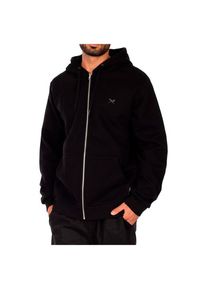 Sweat- & Trainingsjacke Iriedaily Mini Flag 2 Zip Hood Herren (Gr L |schwarz)