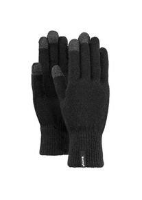 Barts Fine Knitted Touch Gloves Handschuhe (Gr L/XL |schwarz)