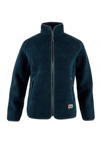 Fj&auml;llr&auml;ven Fj&auml;llr&auml;ven Vardag Pile Fleece Fleecejacke Damen Wandern (Gr XS |blau)