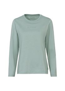 Vaude Logo L/S T-Shirt Longsleeve Damen Workout (Gr 36 |türkis)