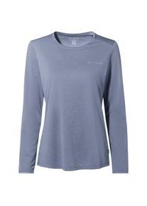 Funktionsshirt Vaude Essential L/S T-Shirt Damen (Gr 34 |grau)