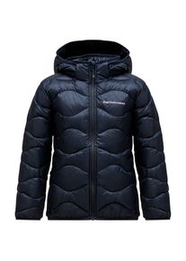 Peak Performance Helium Down Hood Jacket Kunstfaserjacke Kinder (Gr 140 |blau/schwarz)