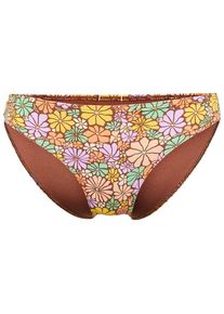 Roxy All About Sol High Leg Moderate Bikini-Bottom Damen (Gr L |bunt)