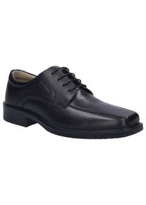Josef Seibel Herren Schnürschuh "Elliot 01", Gr. 41, schwarz, Leder, elegant, Schuhe, Business Schuh, Festtagsschuh, Komfortschuh in Weite G (weit)