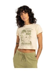 Billabong Damen Shirttop "Baby"weißcap, Gr. S, 100% Baumwolle, Tops
