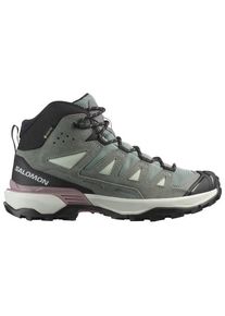 Salomon X Ultra 360 Leather Mid GORE-TEX Wanderschuhe Women (Gr 44 |grau |wasserdicht)