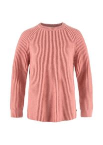 Fj&auml;llr&auml;ven Fj&auml;llr&auml;ven &Ouml;vik Rib Sweater Wollpullover Women (Gr S |rosa)