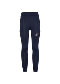 Fila Leggings Damen - blau - Gr. M - Polyester/Elastan