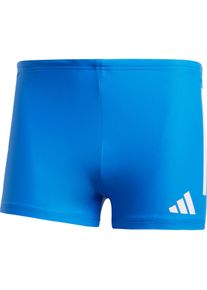 Adidas 3s Bld Boxer Badehose Herren - blau - Gr. 7 - Polyamid/Elastan