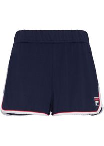 Fila Tennisshorts Damen - blau - Gr. XS - Polyester/Elastan
