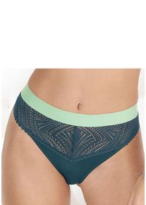 s.Oliver String 'Clemence' mehrfarbig Gr. 32/34 für Damen. Mit Spitze. Körpernah