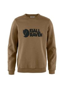 Fjällräven Fjällräven Fjällräven Logo Sweater Pullover Herren Alltag (Gr S |braun)