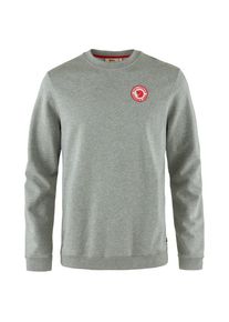 Fjällräven Pullove Fjällräven 1960 Logo Badge Sweater Herren (Gr XS |grau)