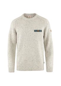 Fjällräven Wollpullover Fjällräven Lada Round-Neck Sweater Herren (Gr M |beige)