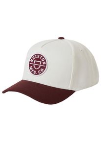 Cap Brixton Crest C MP Snapback Herren (Gr One Size |grau)