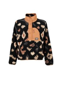 Protest Prtxena Outdoor 1/4 Button Top Fleecepullover Damen (Gr XXL |schwarz)