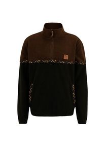 Iriedaily Monte Noe Troyer Fleecepullover Herren (Gr XL |schwarz)