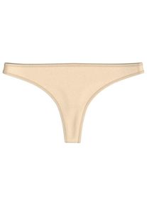 Merinounterwäsche Smartwool Everyday Merino Thong Boxed Damen (Gr XS |beige)