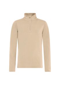 Protest Refabrizoy 1/4 Zip Active Top Fleecepullover Kinder (Gr 104 |beige)