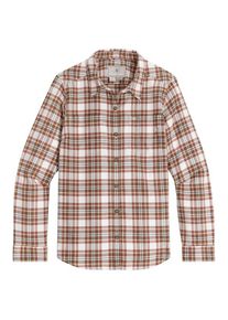 Royal Robbins Lieback Organic Cotton Flannel L/S Bluse Damen (Gr M |braun)